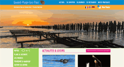 Desktop Screenshot of office-tourisme-quend-plage.com